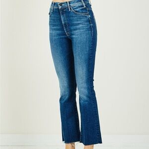 MOTHER The Hustler Ankle Fray Jeans - Night Clubbing Size 25